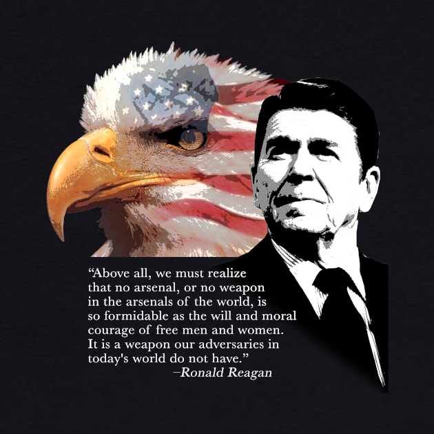 Ronald Reagan Quote 1 by EJTees